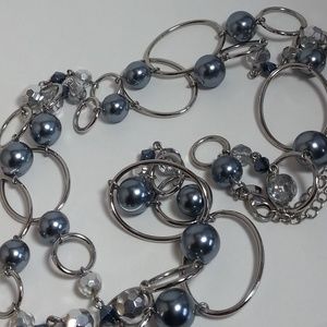 lia sophia Like New " Alpine " Long  Necklace